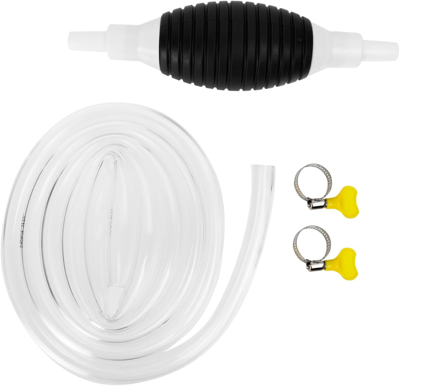 4.9Ft Siphon Hose for Gasoline, Multifunction Liquid Sucker Pump Hand Pump