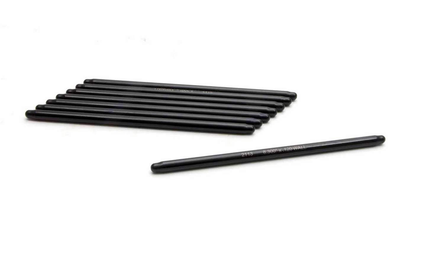 Manley Pushrod, 9.500 in Long, 3/8 in Diameter, 0.135 in Thick Wall, Swedged End