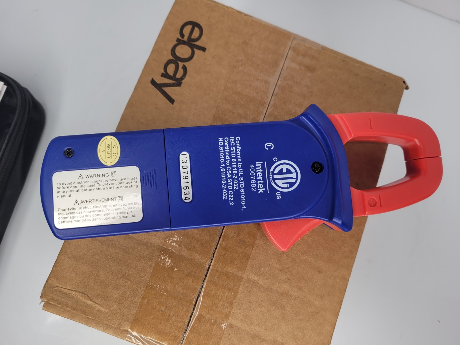WESTWARD Meter 22xx23 : CAT II 600V/CAT III 300V, Avg, 400 A Max DC Current