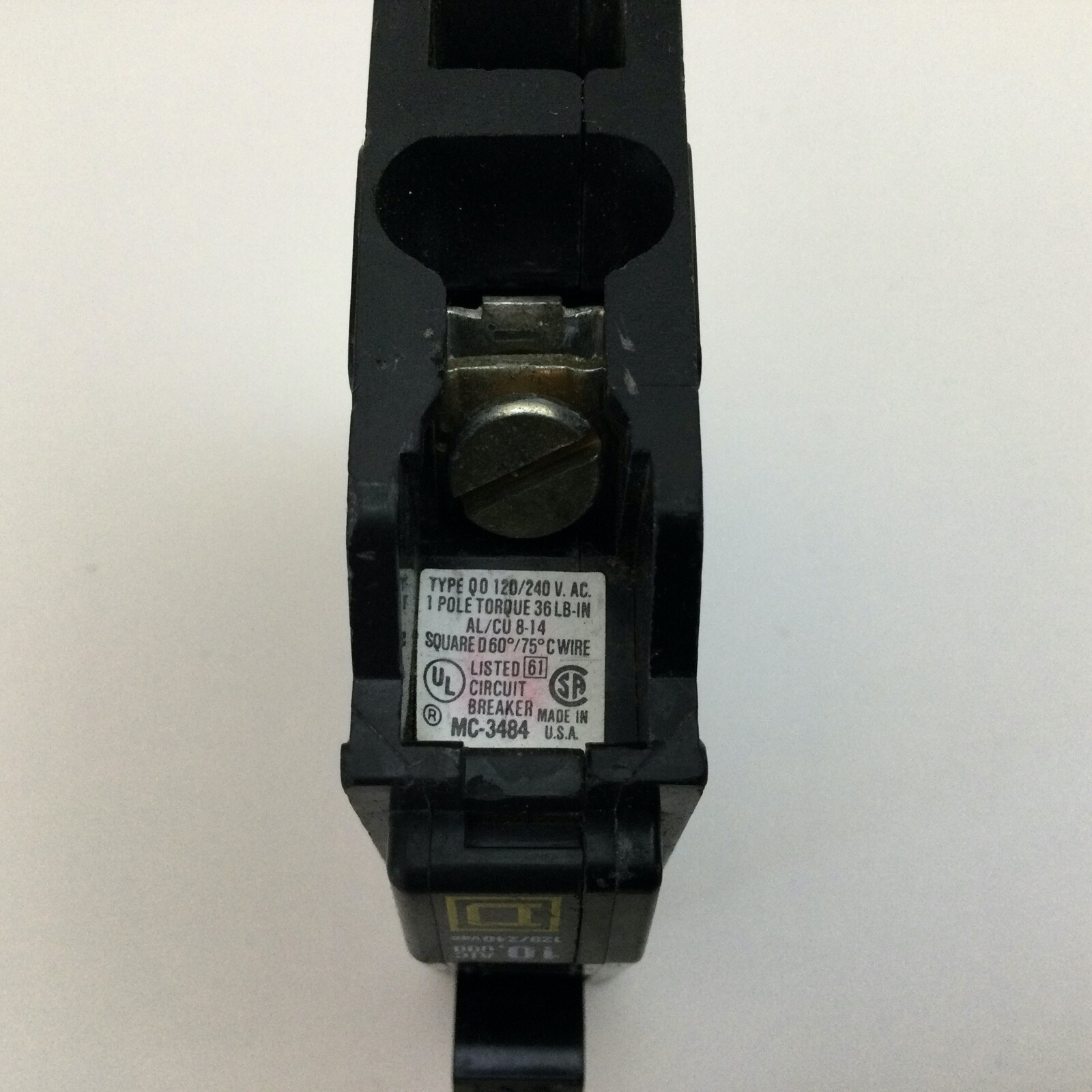 SQUARE D QO130 30A 1 POLE 30 AMP CIRCUIT BREAKER TYPE QO