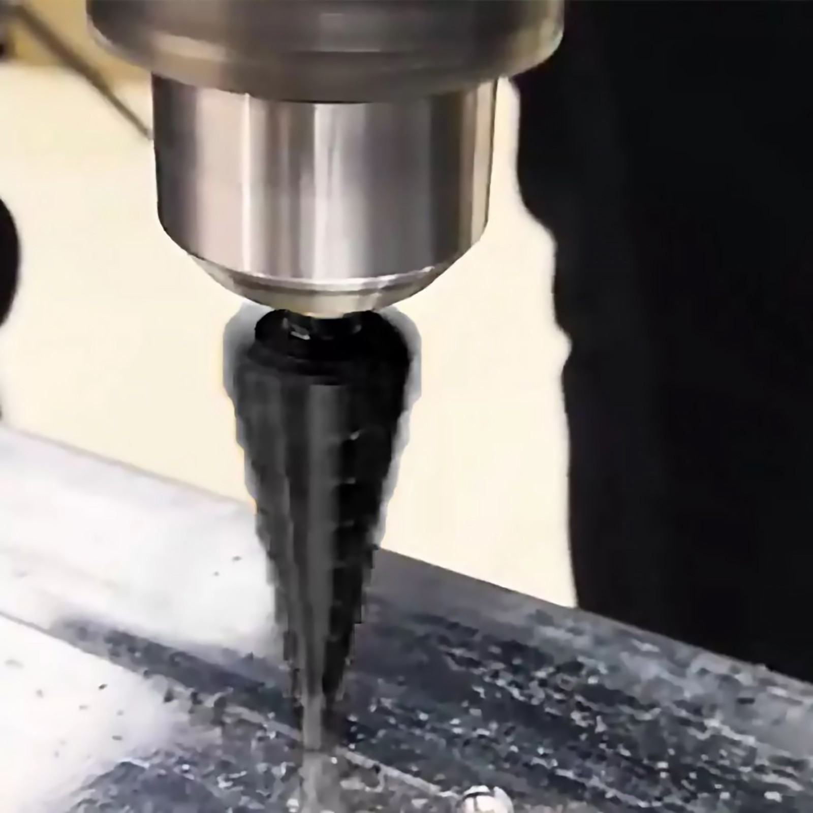 3Pcs/Set HSS Step Drill Bit Set Large Cone Titanium Bit Metal Hole Cutter