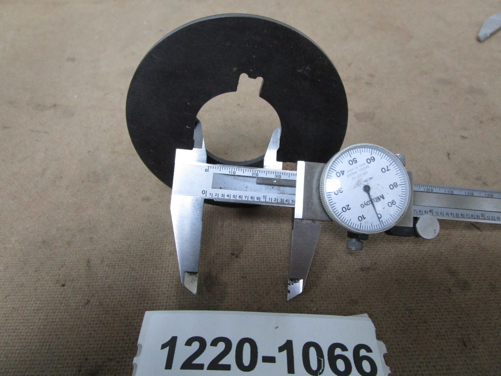 Shaft Shim/Washer 3.800″ O.D. 1.500″ I.D. .125″ Thickness 3/8″ Keyway
