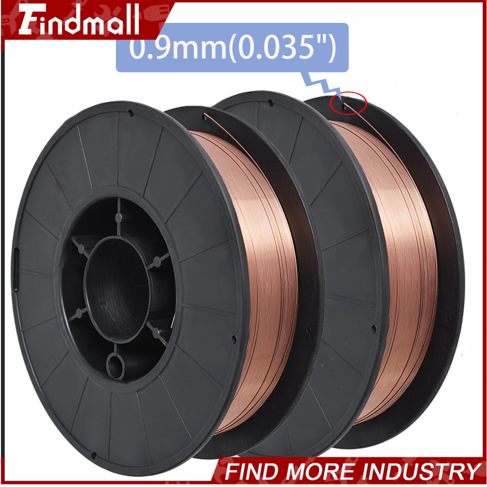 Findmall ER70S-6 0.030″ 0.035″ Dia MIG Welding Wire Mild Steel Spool