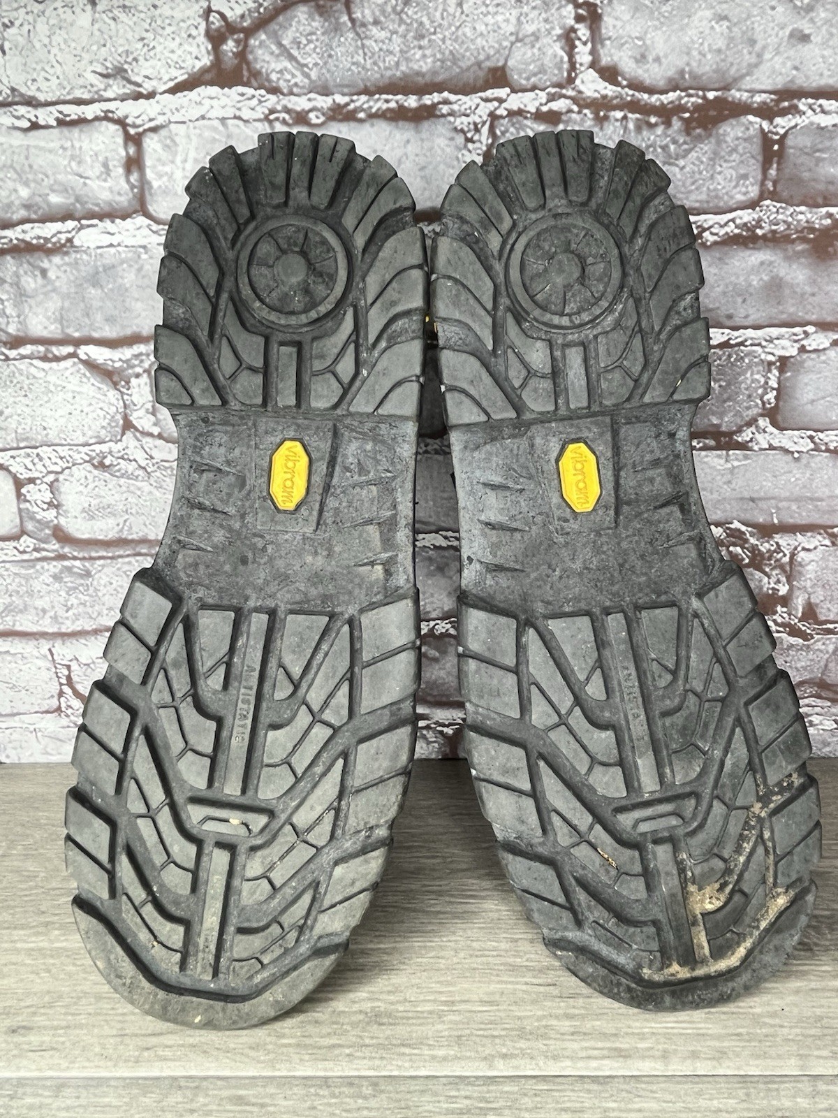Artec Vibram Black Nubuck Industrial Steel Toe Work Shoes Men’s Sz 10.5M US/44EU