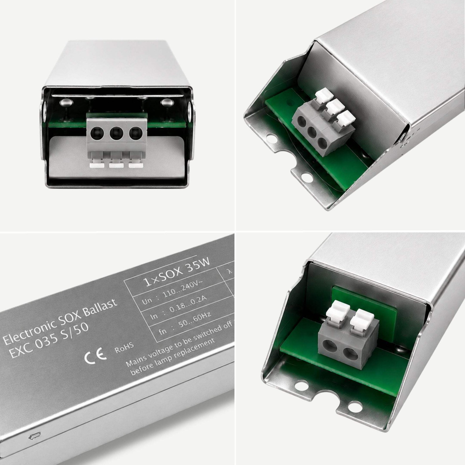 SOX 35W Electronic Ballast — Low Pressure Sodium Lamp Control Gear