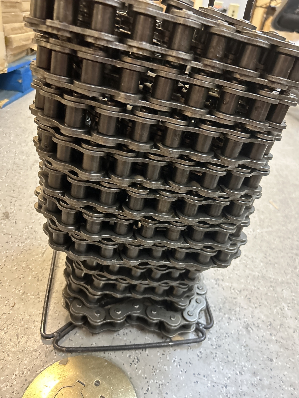75 Feet Donghua 100 Chain Part 2 1/4” Links New Spool