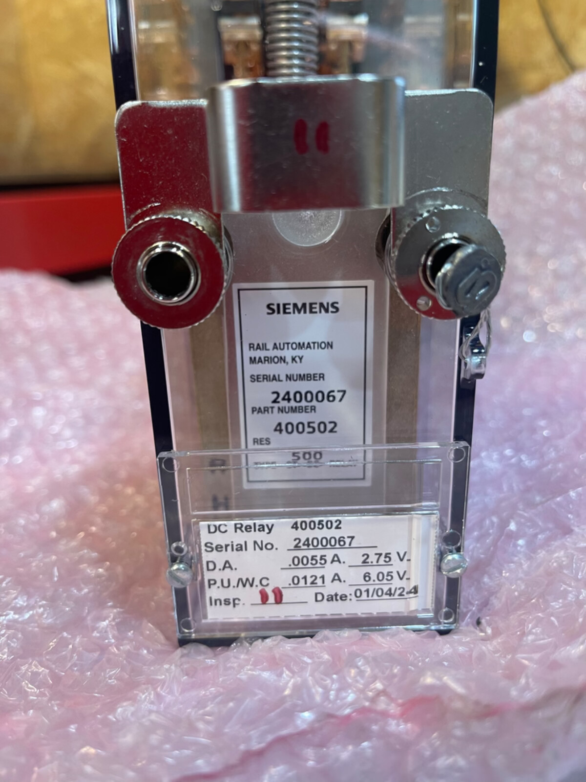 SIEMENS NYK: 400502 RELAY, TYPE ‘ST1’, NEUTRAL, REGULAR RELEASE, (R2)