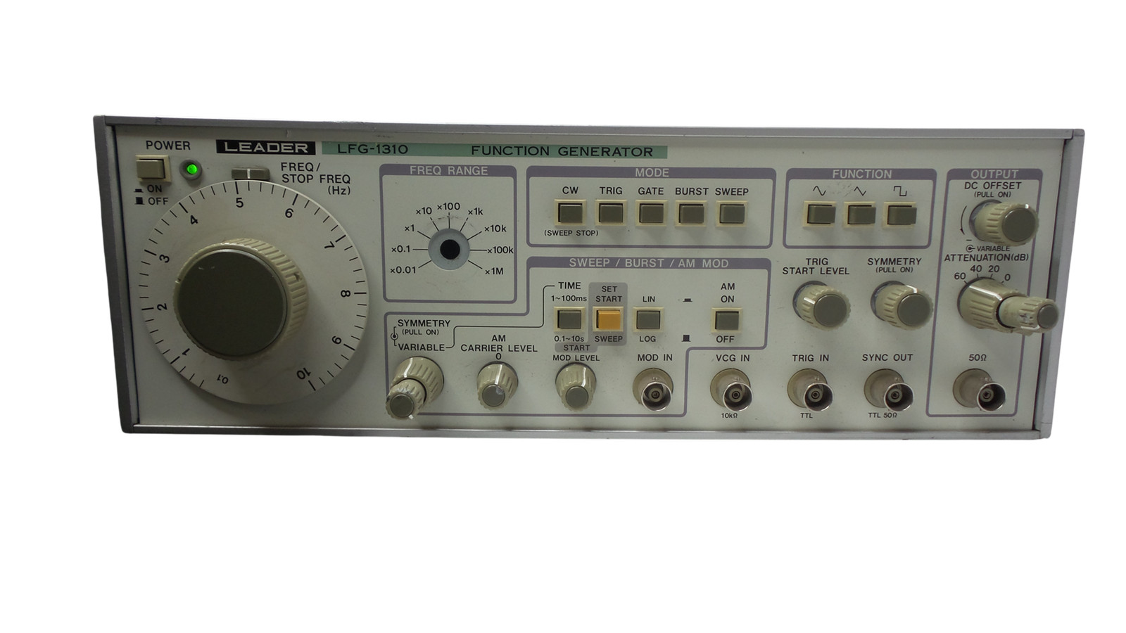 Leader LFG-1310 Function Generator – Free Shipping