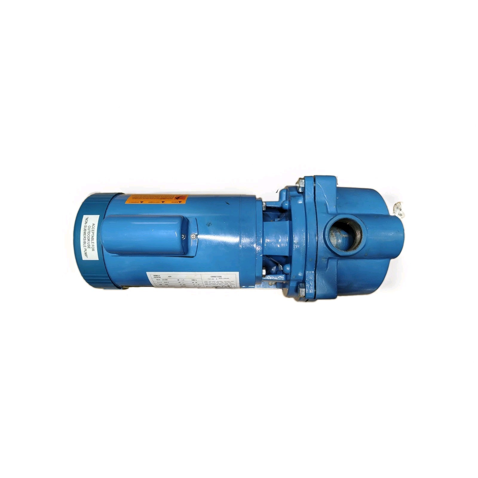 GT15 3450 RPM 1.5 HP 115/230V Water Well Irrigation Sprinkler Pump 1 Phase