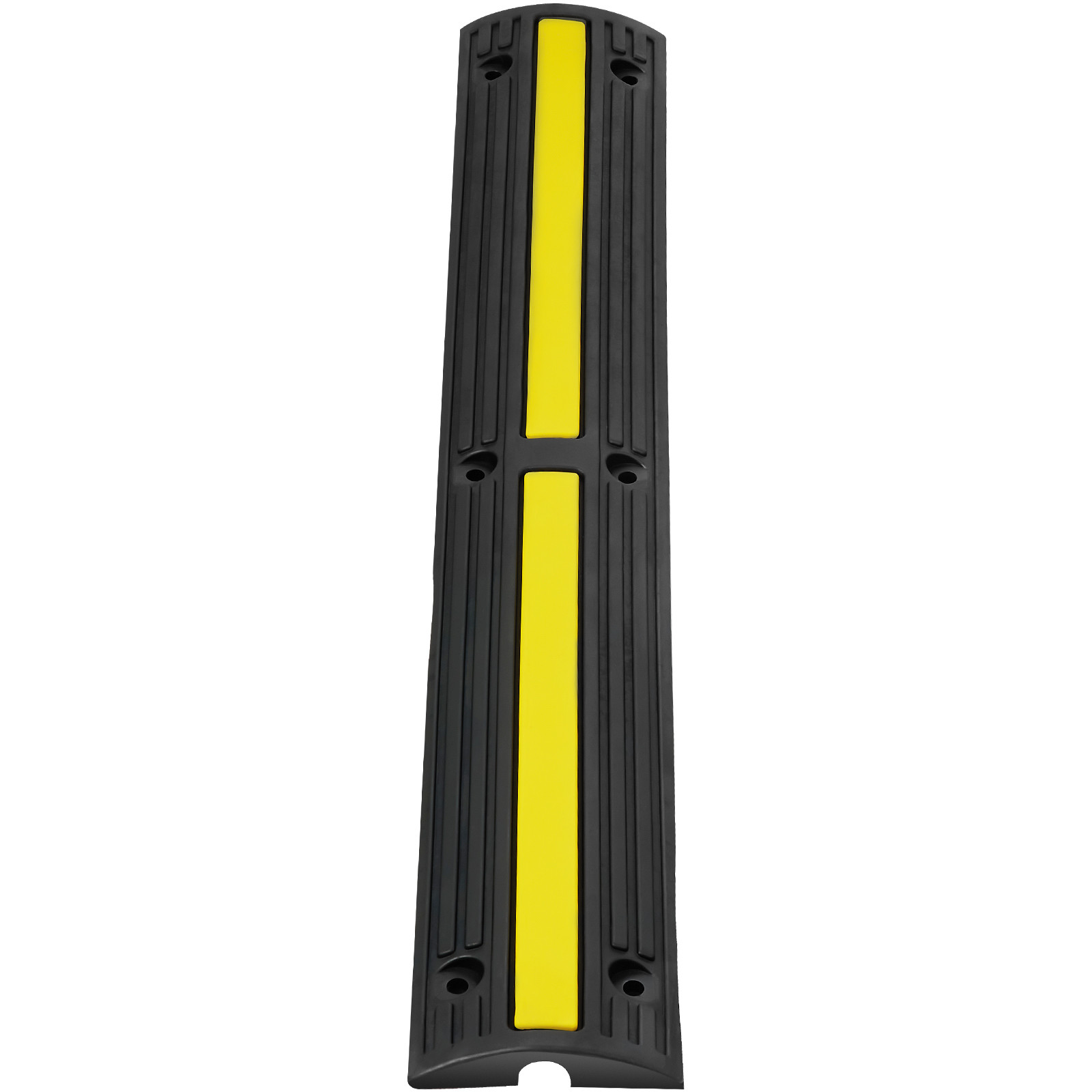 VEVOR 4 PCs 39» Cable Protector Ramp 18000 lbs Speed Bump Floor Cable Protector