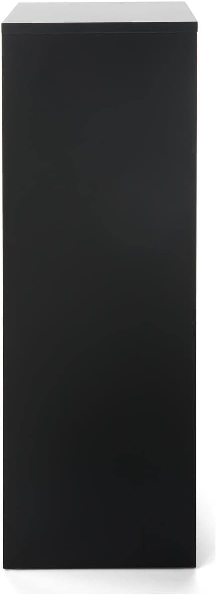 Black Display Pedestal Stand 36″ Tall Portable Gallery & Art Pedestal Retail