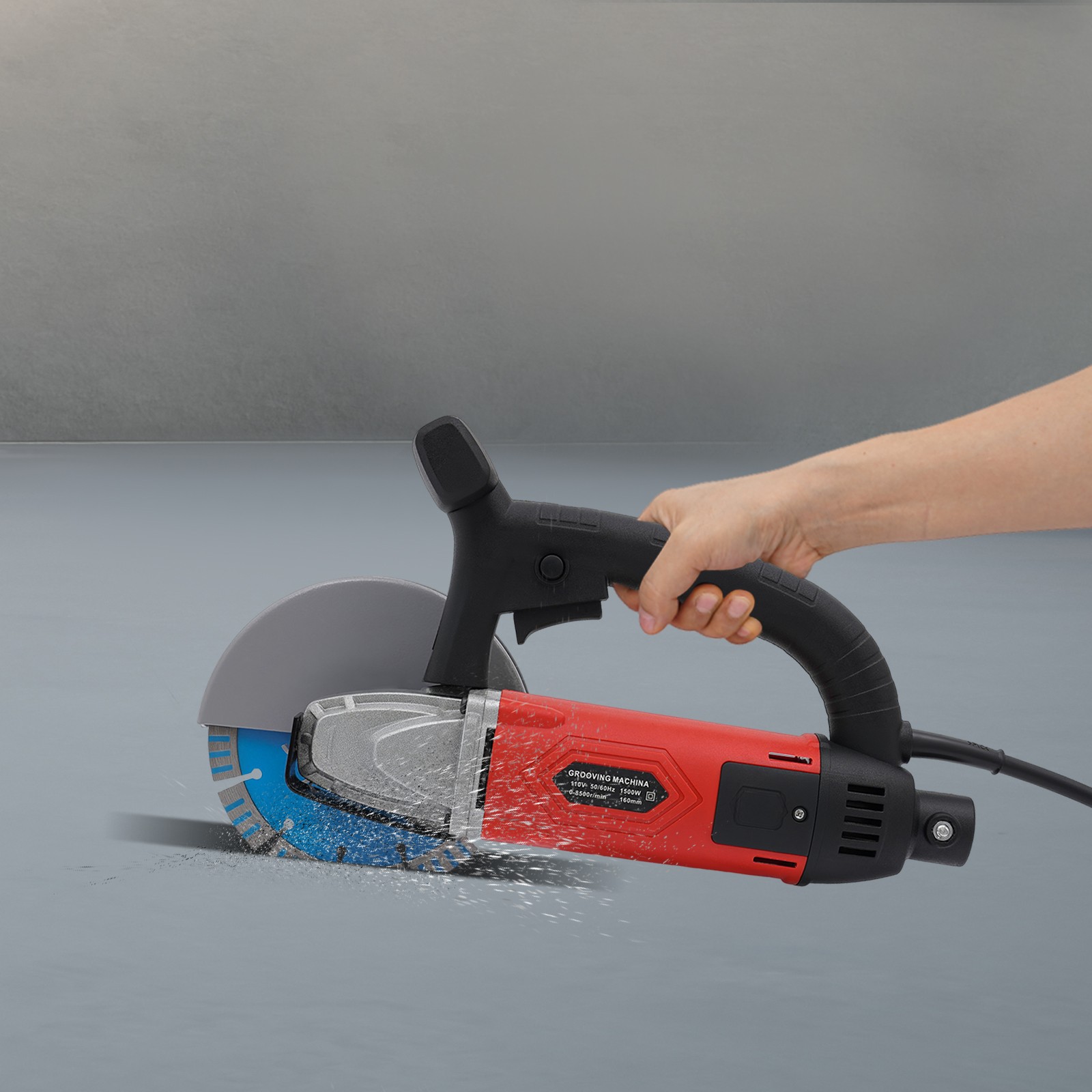 160mm Concrete Cutting Saw,Dry And Wet Concrete Cutting Machine Saw Cutter