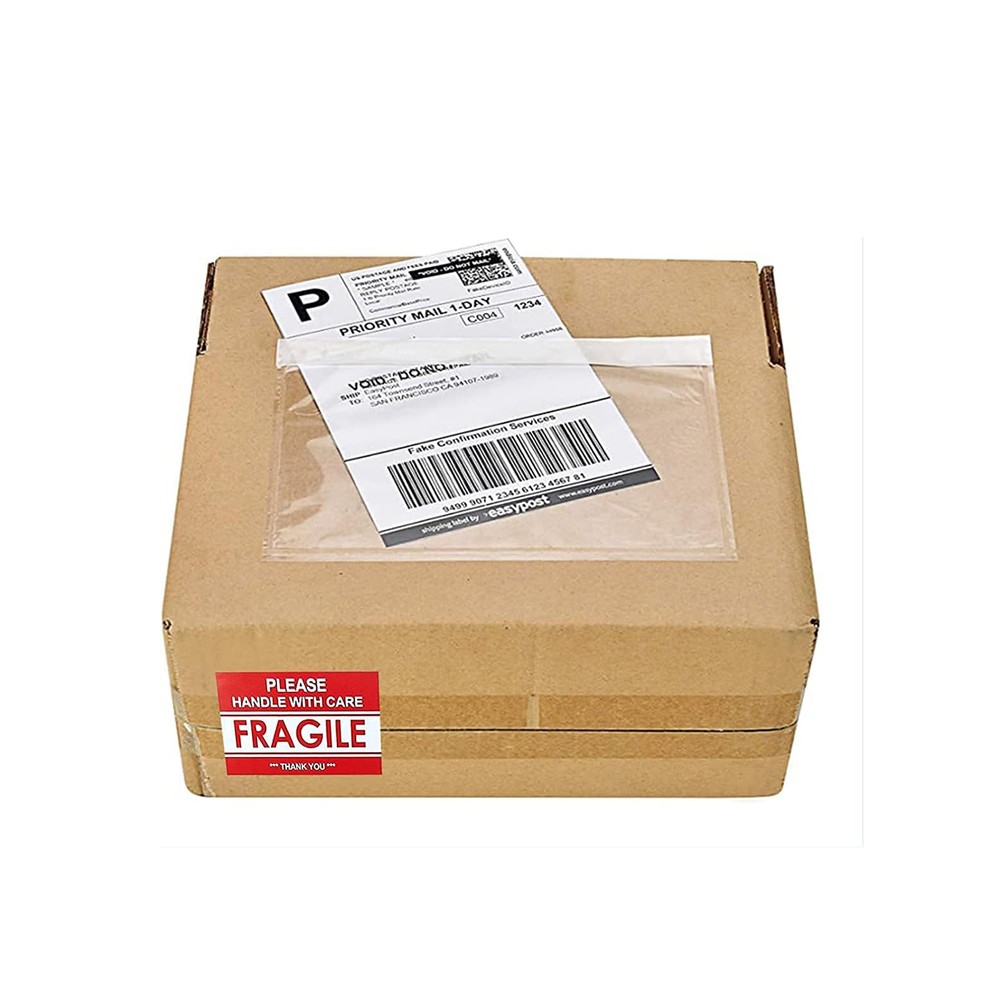 6″ x 9″ Clear Packing List Invoice Shipping Label Self Envelopes Pouches Bags US