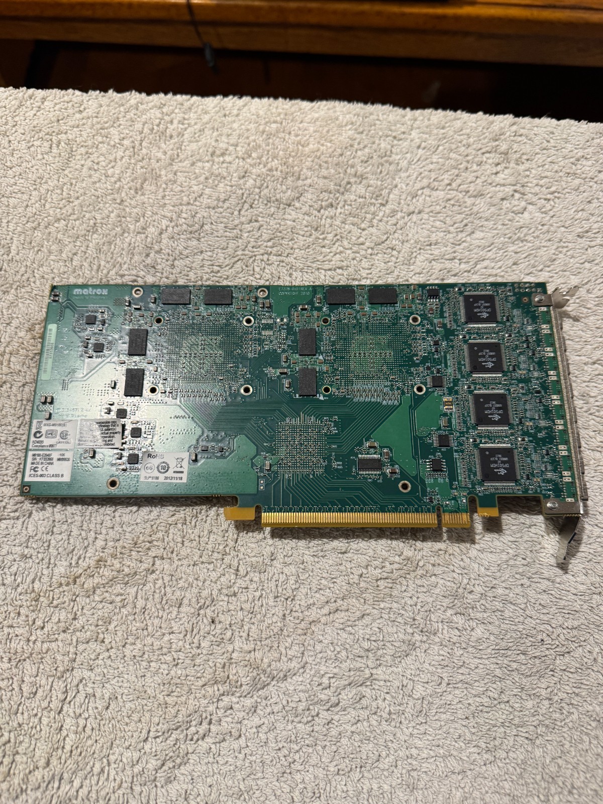Matrox MXG-M9188 Graphics Card 2GB – HEATSINK NOT INCLUDED!!!