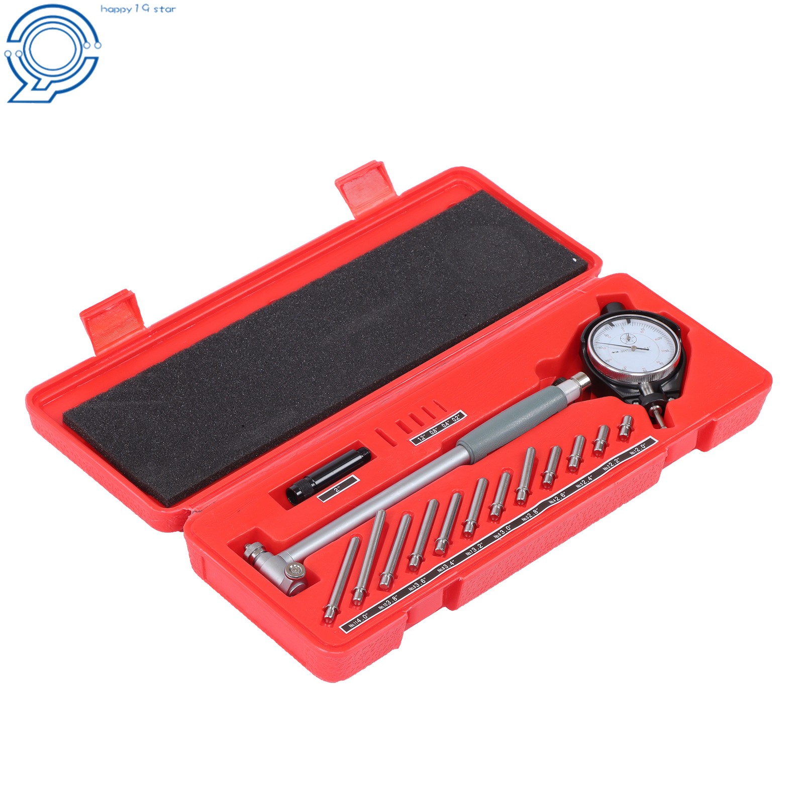 2-6″ Dial Bore Gage Gauge .0001″ Engine Cylinder Measuring Hole New