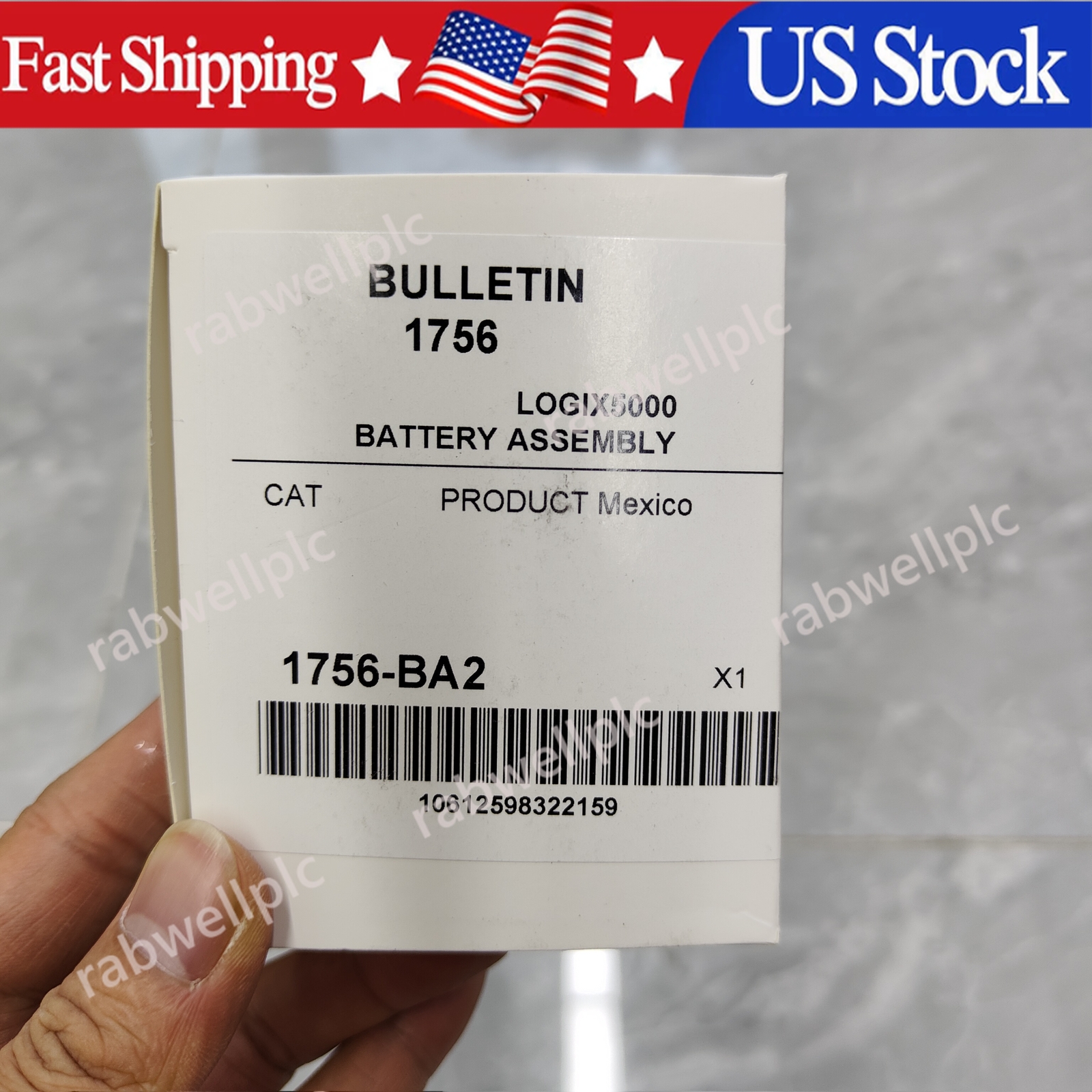 1Pcs AB 1756-BA2 3V Battery Allen Bradley PLC 1756-BA2 Battery Assembly