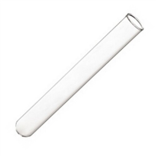 16x100mm, Glass Test Tubes, Round, 10ml, Karter Scientific 220F5 (Pack 25)