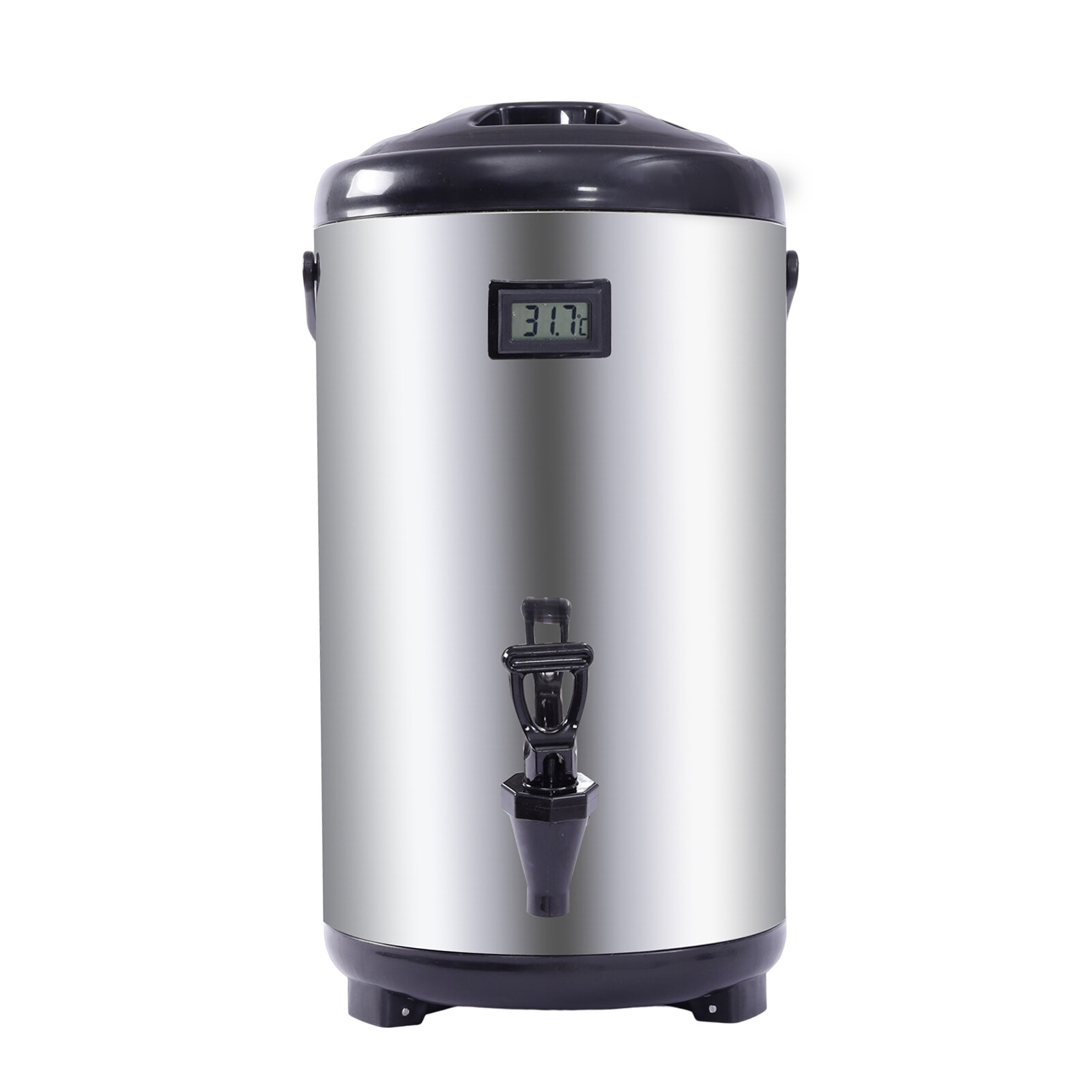 12L Insulated Beverage Dispenser Stainless Tea Juice Coffee Milk Dispenser NEW