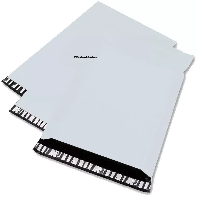 1000 Bags 500 each 7.5×10.5 & 10×13 Poly Mailers