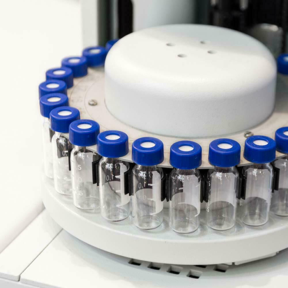 10000pcs 2mL Clear Screw Bottle HPLC Autosampler Vials for Agilent Waters Varian