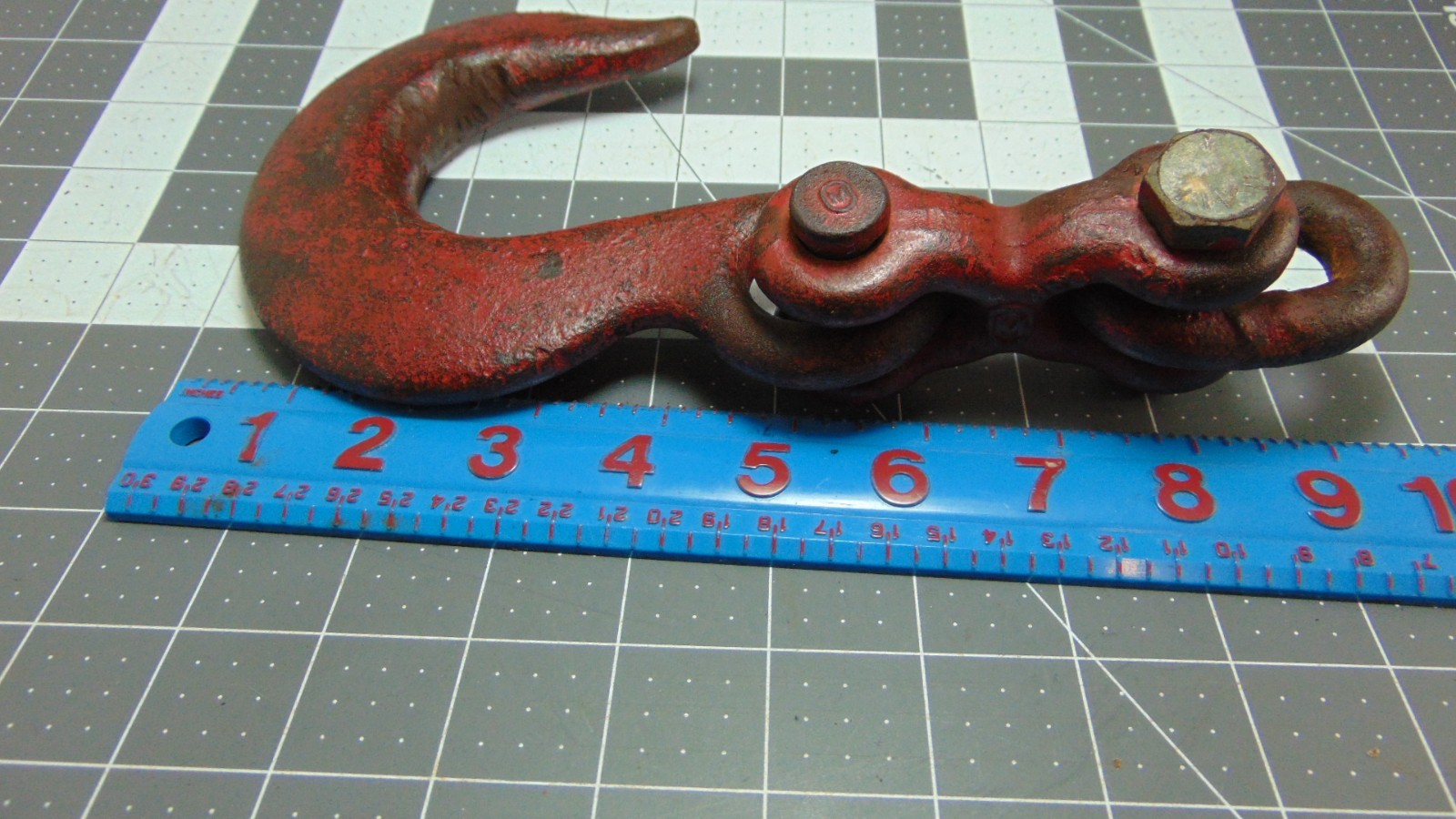 Super Heavy Duty Industrial Grade Crosby Laughlin Hook 1/2″ Chain