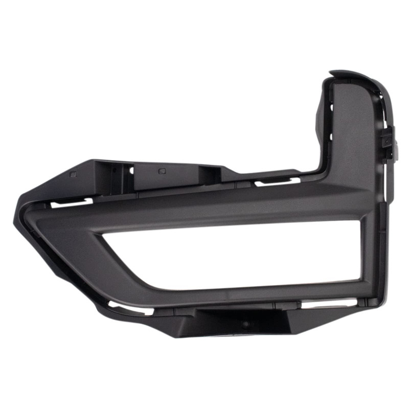 Trq Front Left Fog Light Bezel Black Drivers Side Compatible 2017-2020 Nissan