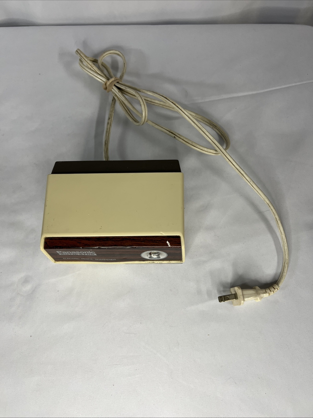 Panasonic KP 110 Electric Pencil Sharpener Auto Stop Made in Japan Vtg Tested
