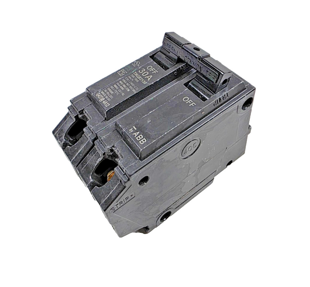 ABB THQB2130 30 AMP Double Pole Bolt-On Breaker