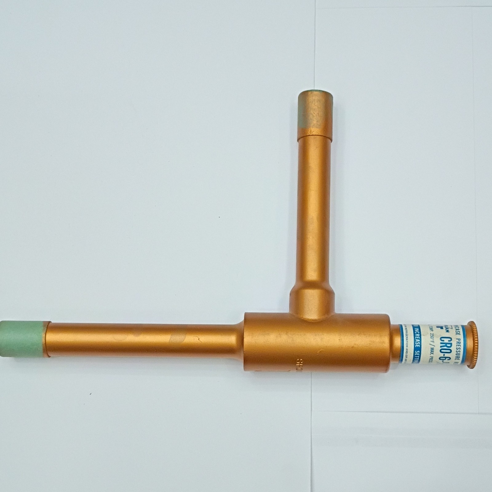 Sporlan CRO-6-0/60 Pressure Regulator Valve Copper Max Pressure 300 PSI