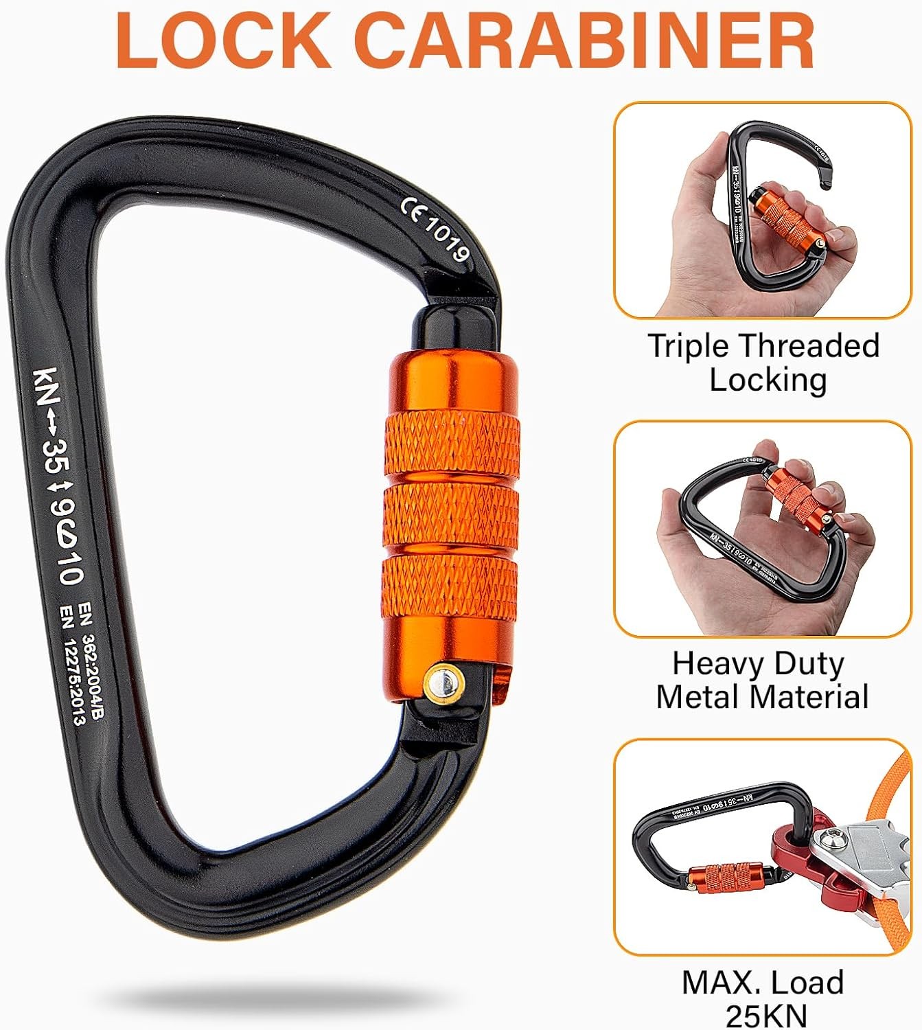 Steel Wire Core Flipline – 8Ft Fall Protection Arborist Climbing Tree Arborist 1