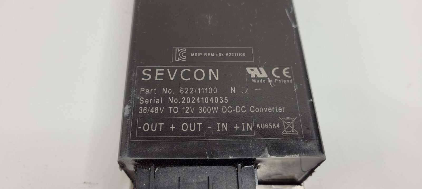 SEVCON 622/11100 MITSUBISHI FORKLIFT DC-DC CONVERTER 36/48V to 12V 300W NEW