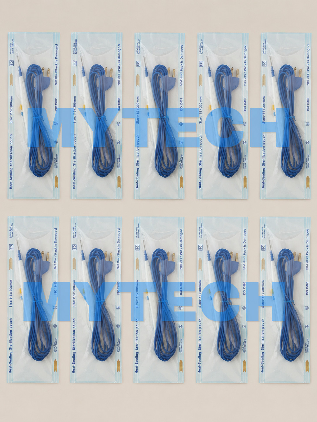 Electrosurgical Pencil with Blade Electrode Diathermy ESU Cautery Pen- 30 Pcs