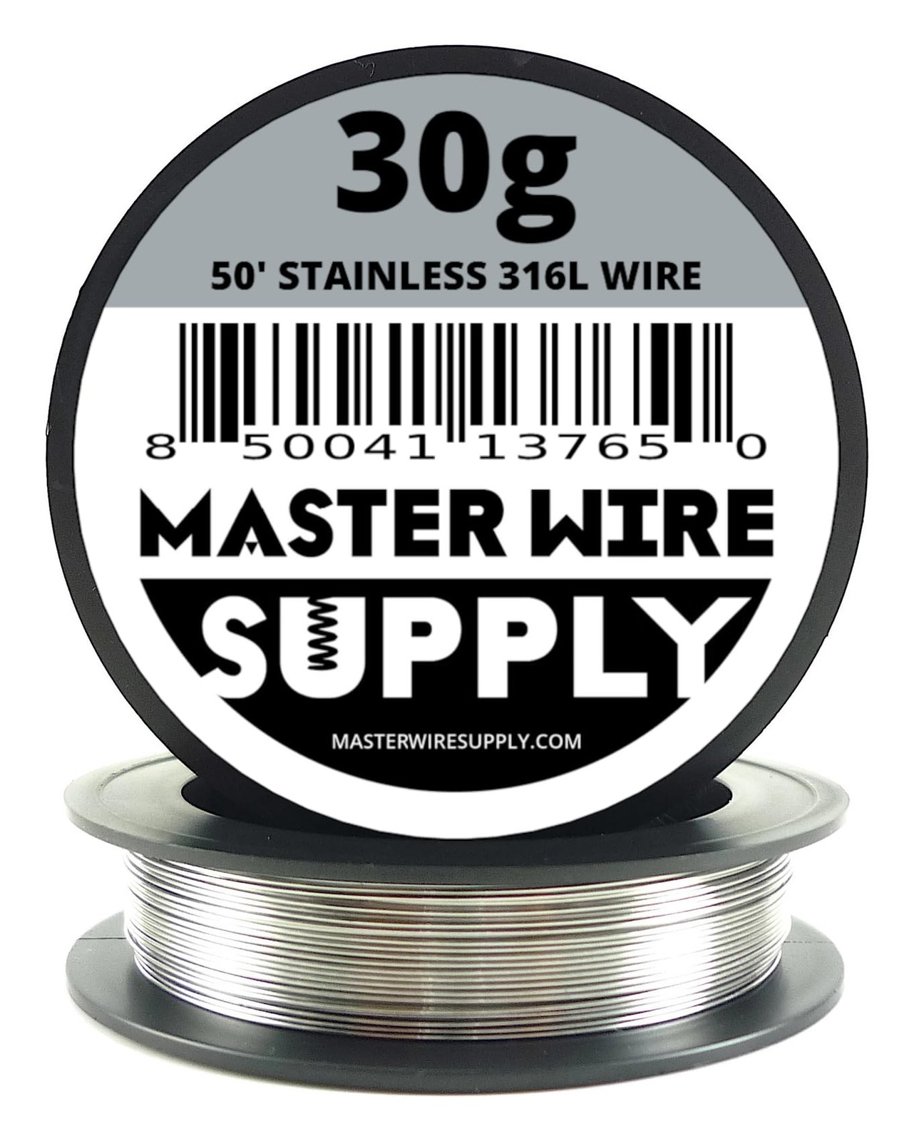 Stainless Steel 316L – 50′ – 30 Gauge Wire – 50ft – 0.25mm – 0.010in – – Made…
