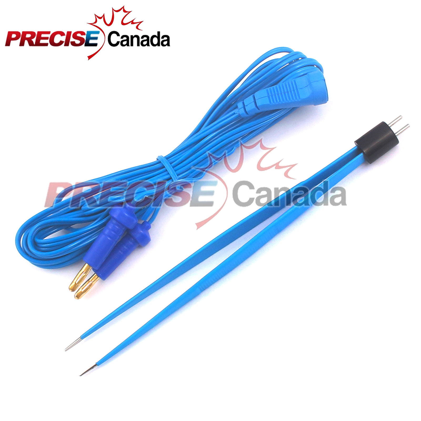 PRECISE CANADA Bipolar Forceps 7.5″ Electrosurgical Instruments EL-044