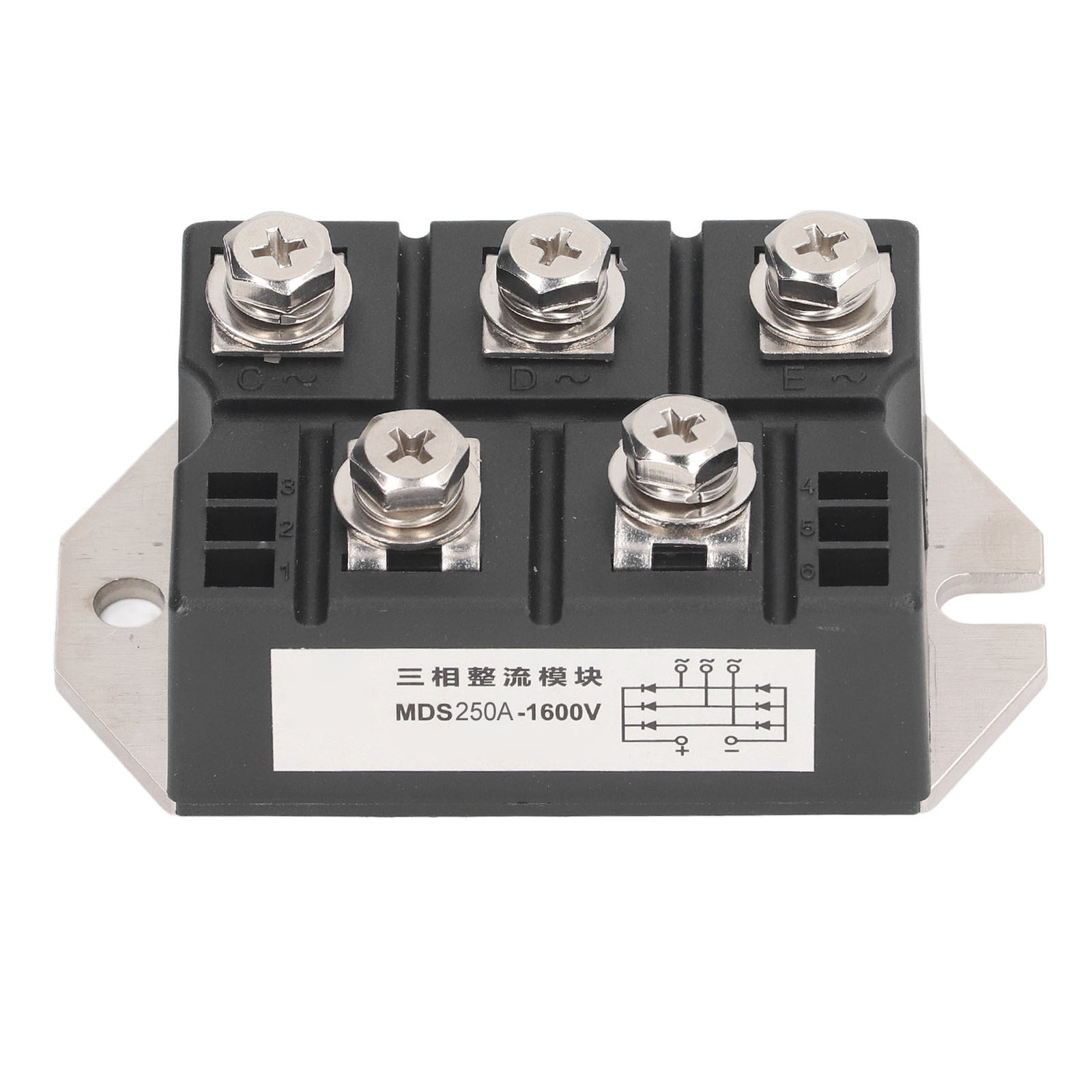 Bridge Rectifier 1600V 250A 3 Phase 5 Terminal Diode Bridge Rectifier