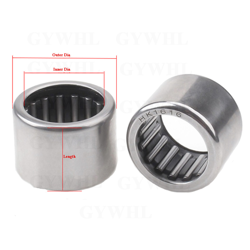 HK Bearing Needle Roller Bi-directional Bearing Steel Inner Diameter 3mm – 20mm