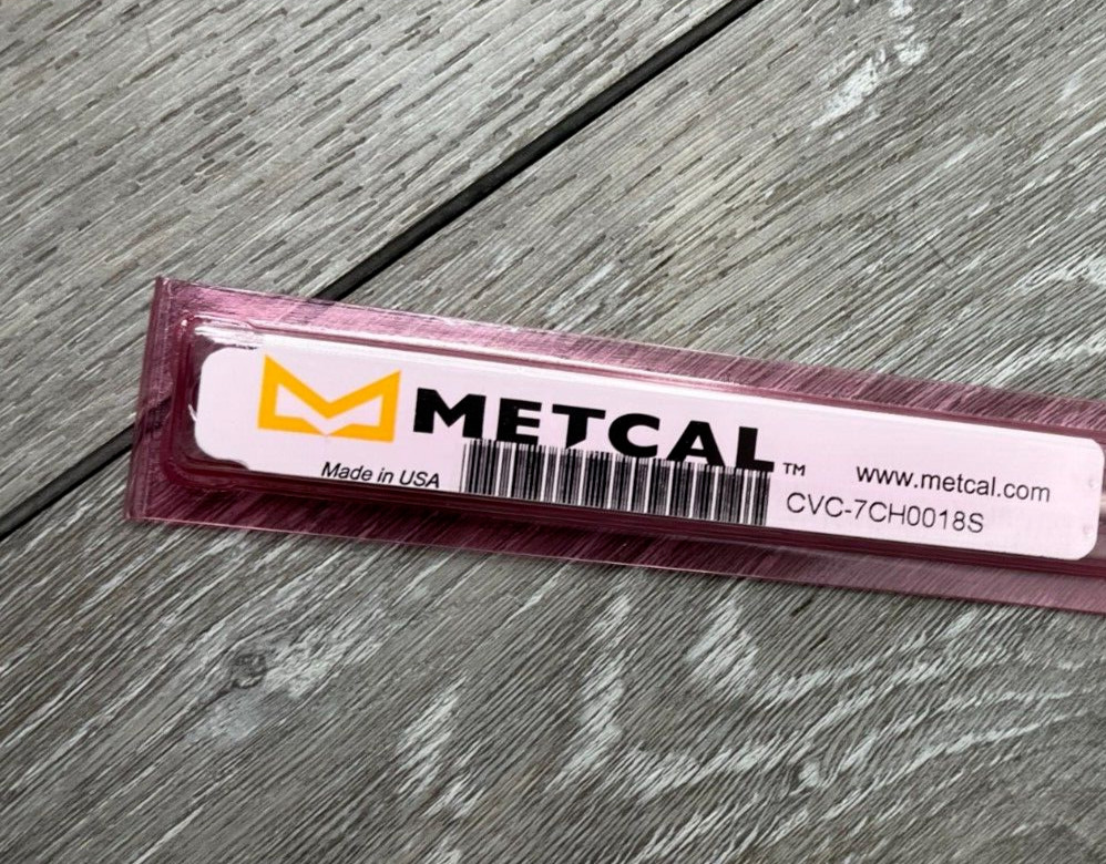 Metcal CVC-7CH0018S Soldering Cartridge Chisel 30°, 1.78 mm (0.07 in) Tip