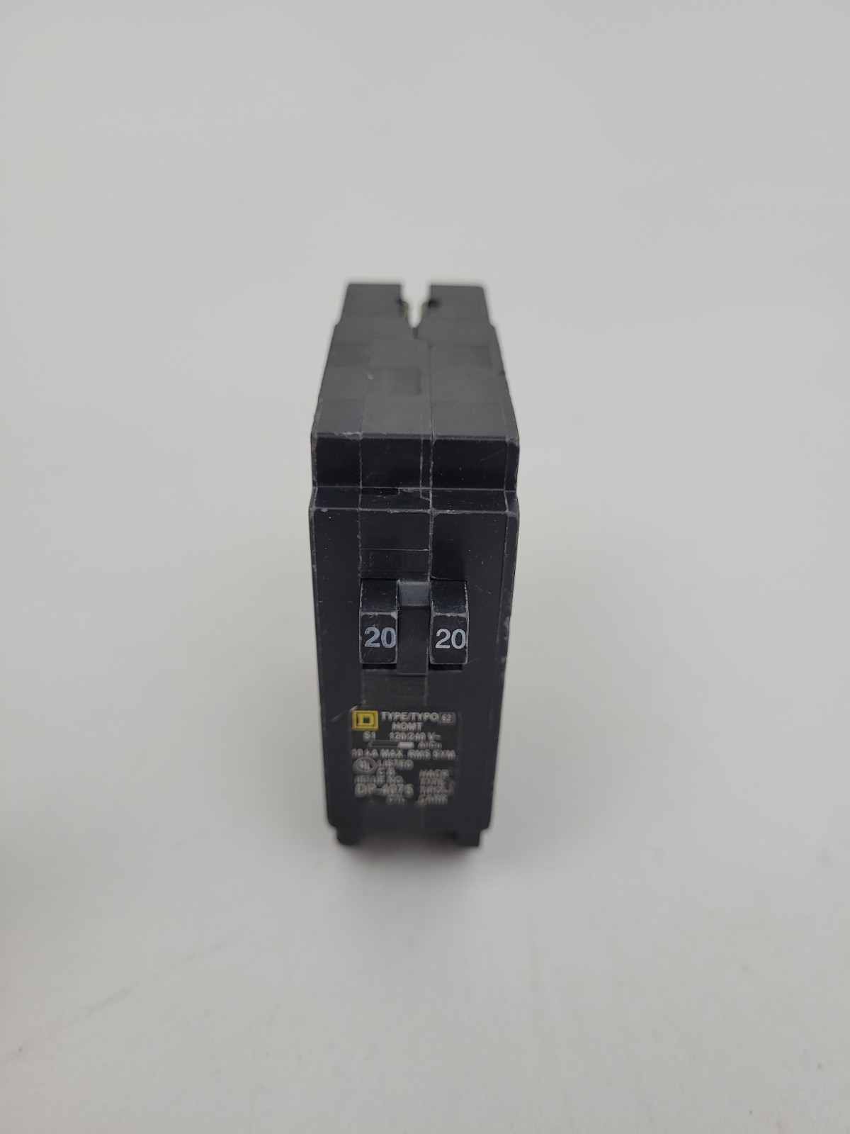 HOMT2020 Square D 20 Amp 1 pole Circuit Breaker – Next Day Option – Flaw