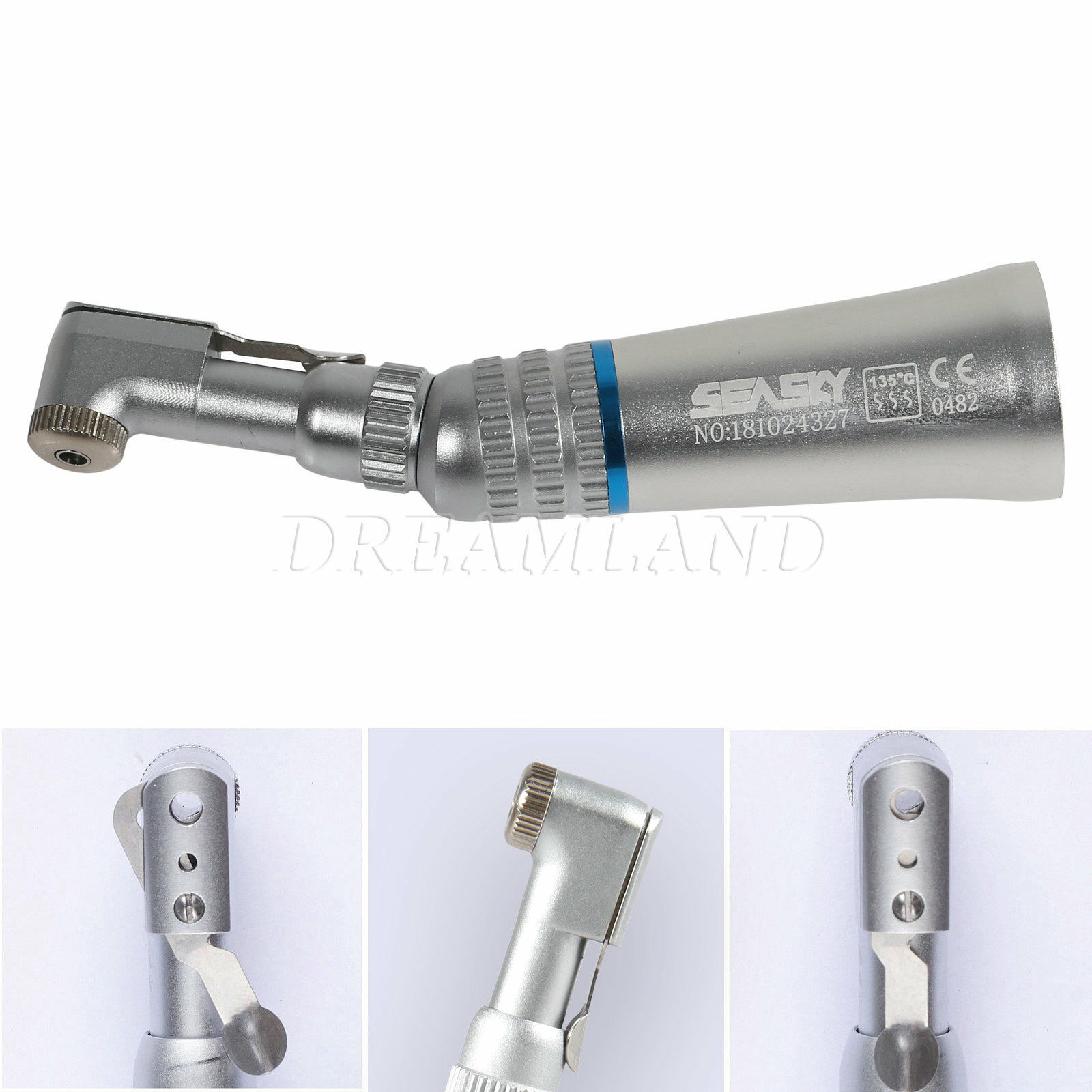 SEASKY Low/Slow Speed Contra Angle Latch Burs Handpiece fit NSK Motor mcv