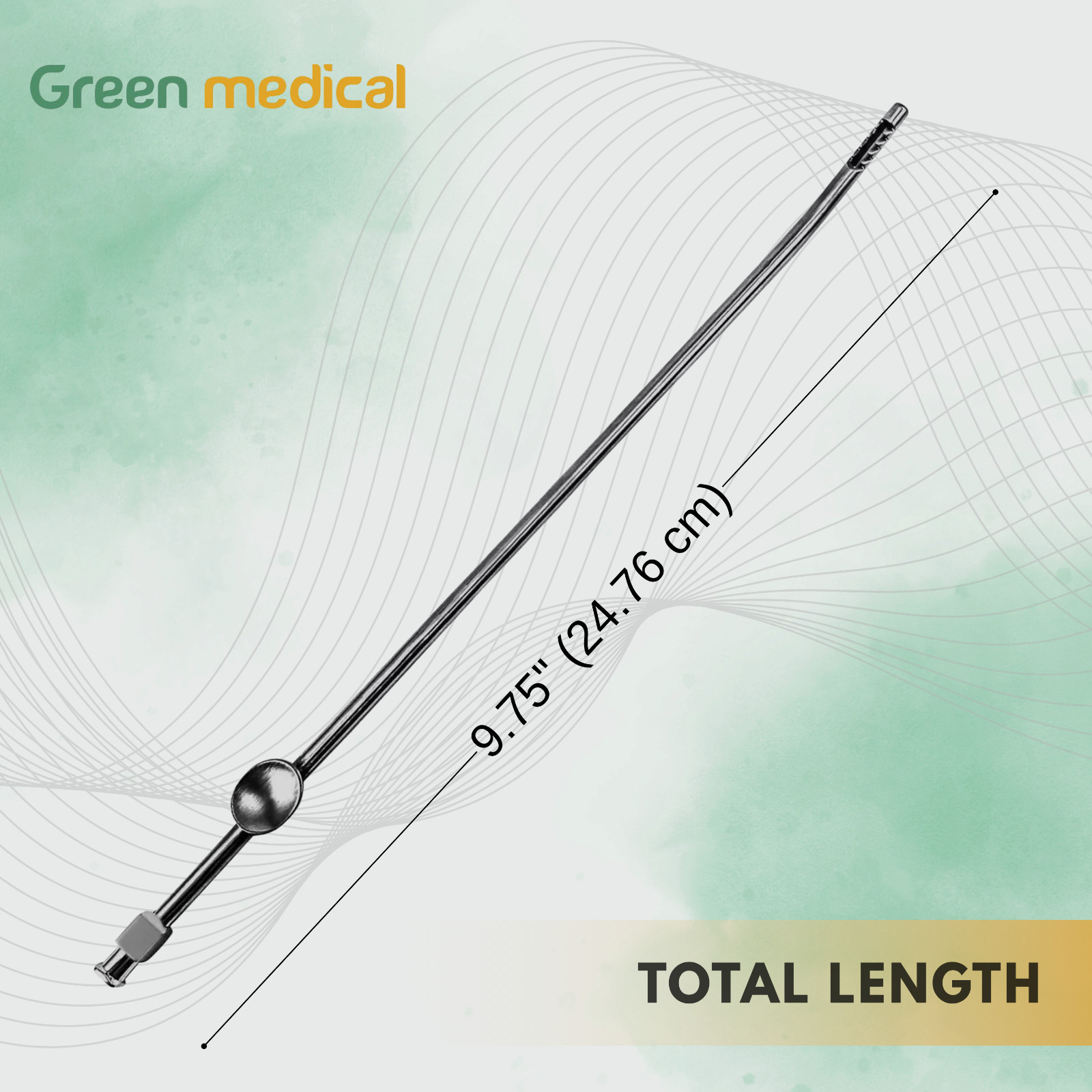 Novak Biopsy Curette 2 mm Gynecology Surgical Instruments OB/GYN German Grade