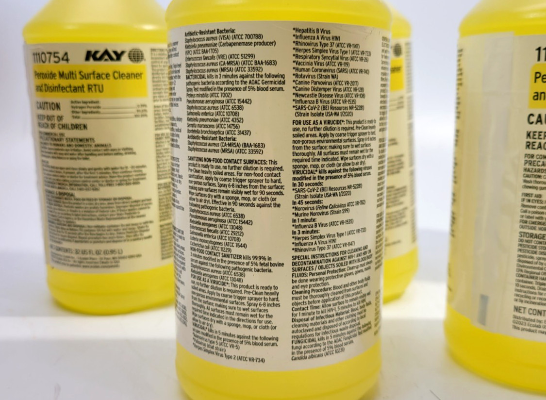 Open-box 5 Kay Peroxide Multi Surface Cleaner & Disinfectant RTU 32fl oz 1110754