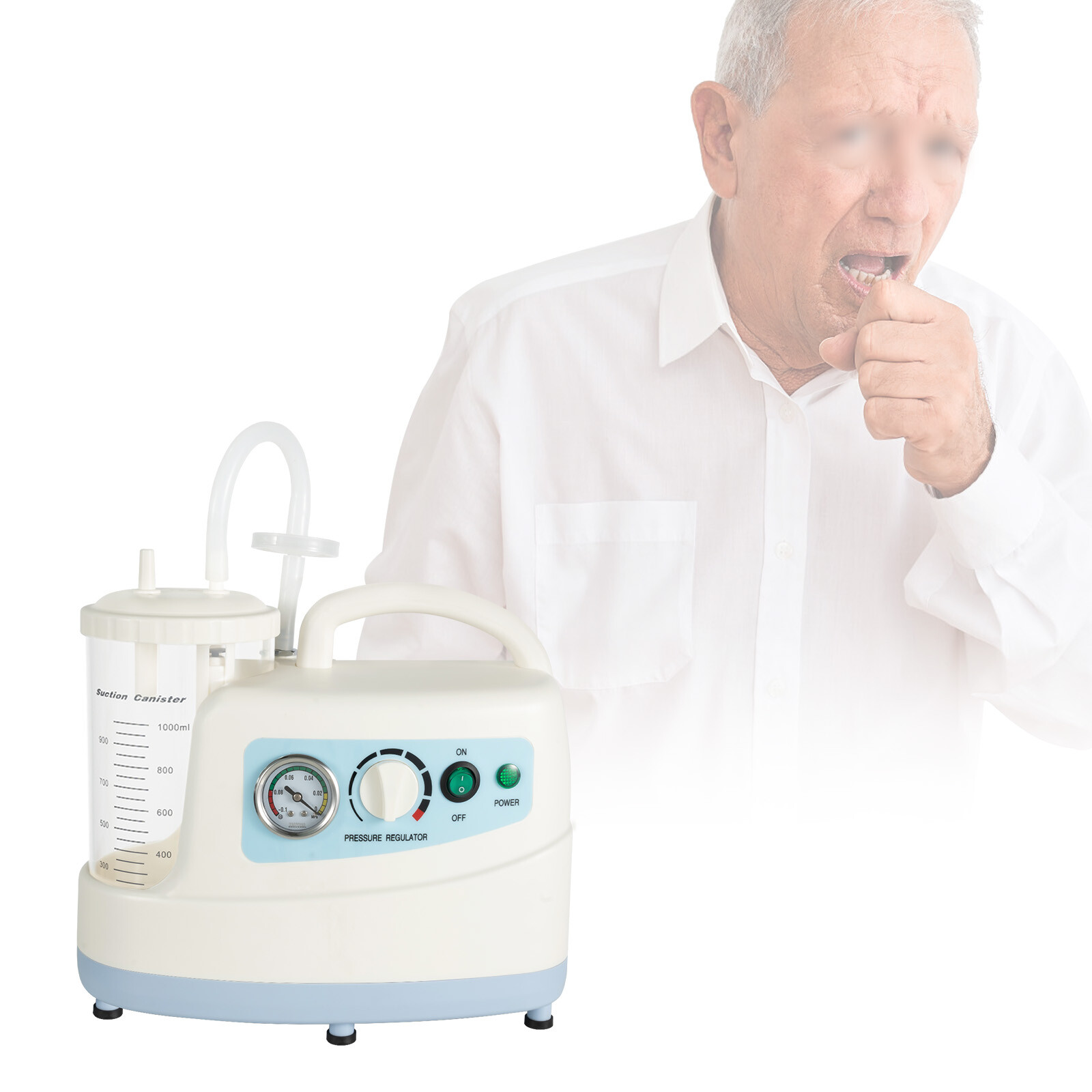 Suction Machine Emergency Medical Portable Aspirator Vacuum Phlegm Unit Mucus
