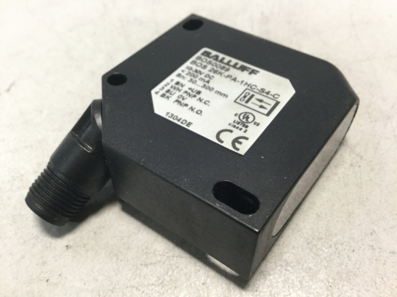 BALLUFF Photoelectric Sensor BOS 26K-PA-1HC-S4-C Used #101230