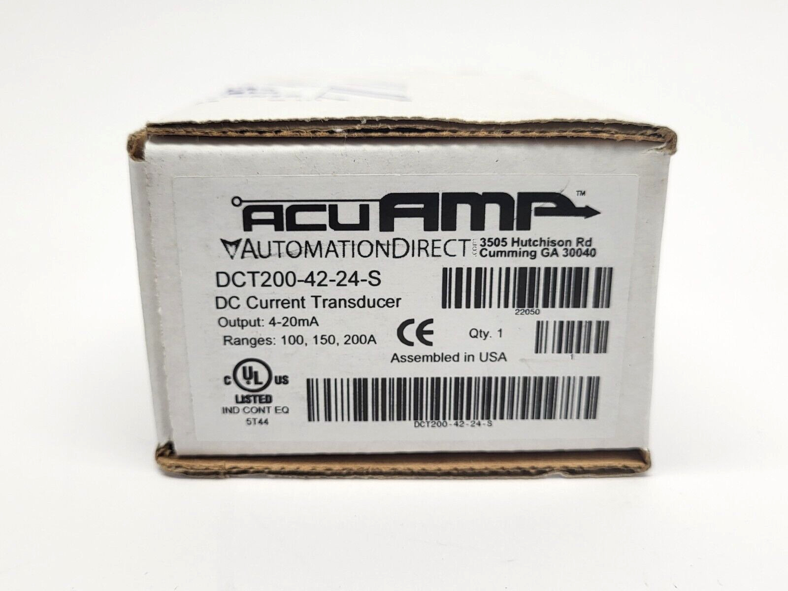 Automation Direct AcuAMP DCT200-42-S DC Current Transducer