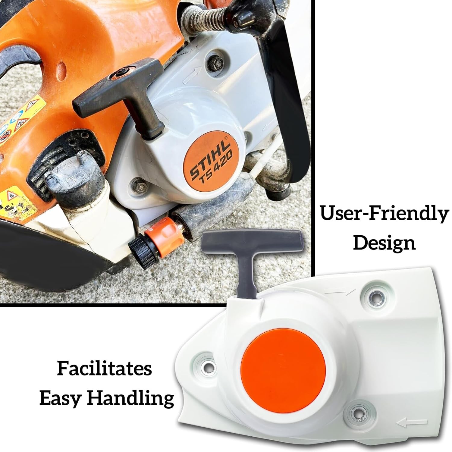 TS410 Recoil Starter For STIHL TS420 TS480I TS500I # 4238 190 0300 Cut-Off Saws