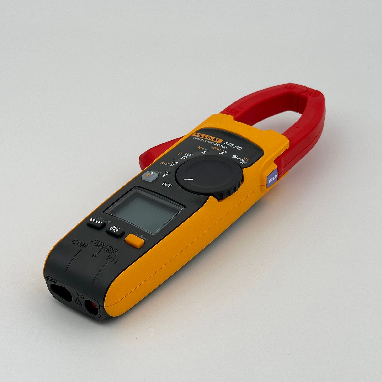 Fluke 376 FC True-RMS AC/DC Volt Ohm Amp Clamp Meter WIFI Connection With iFlex