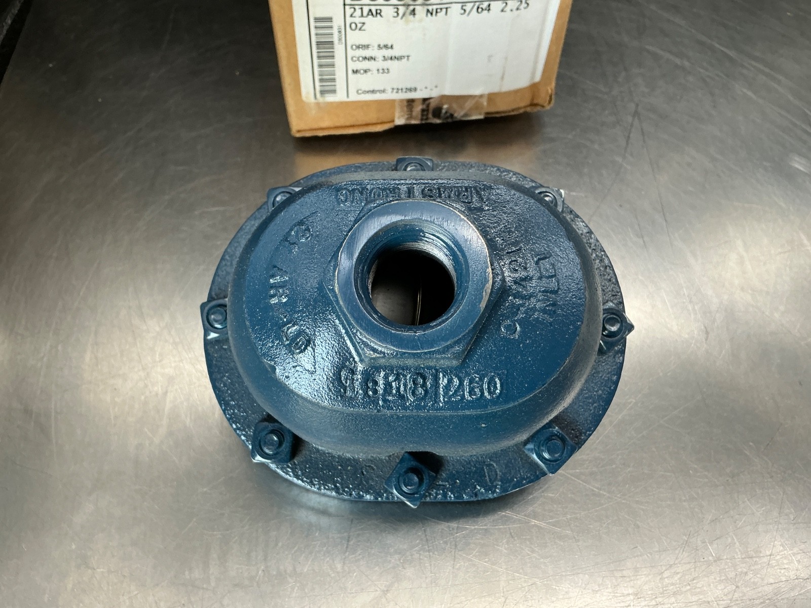 Armstrong D500631 21AR 3/4in NPT 5/64in Orifice 133lb Cast Iron Air Vent