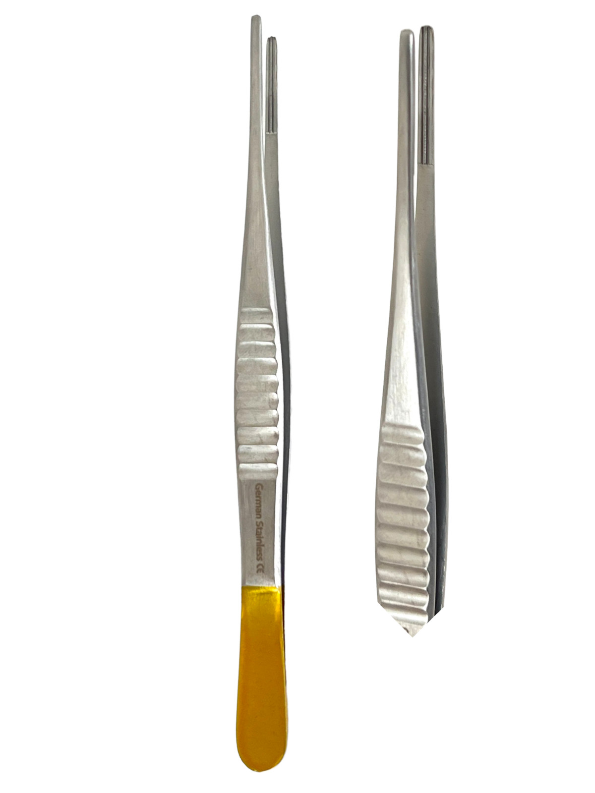 NEW GERMAN PACIVATED 1 DEBAKEY ARTERY ATRAUMATIC TISSUE FORCEPS GOLD HANDLE 6″