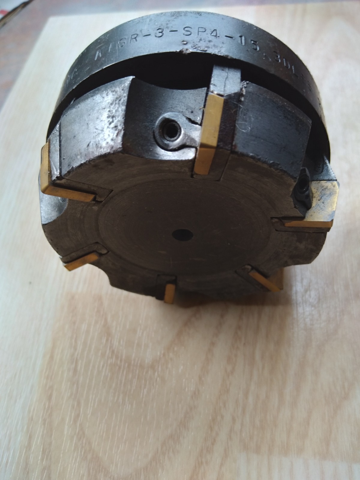 Kennametal 3″ KISR-3-SP4-15 3DL85 Indexable Face Milling Cutter 3/4″ Shank