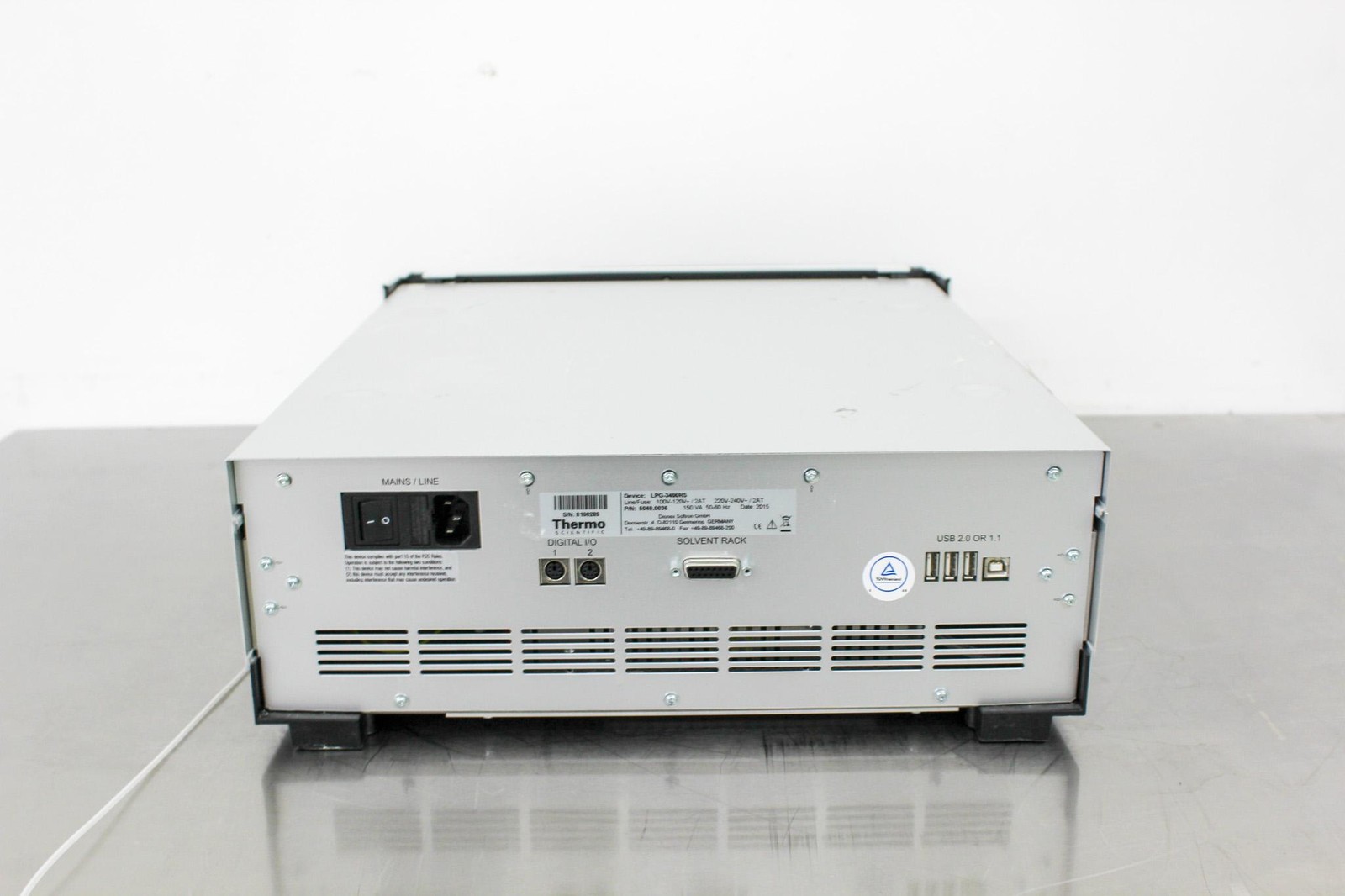 Thermo Scientific LPG-3400RS HPLC System Good Condition No Software (3320474522)